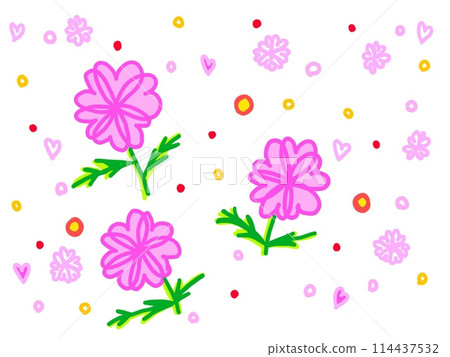 手繪康乃馨花 114437532