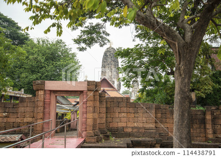 THAILAND RATCHABURI WAT MAHATHAT WORAWIHAN 114438791