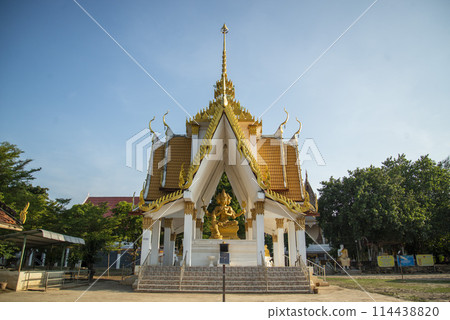 THAILAND AYUTTHAYA WAT KHUN PHROM 114438820