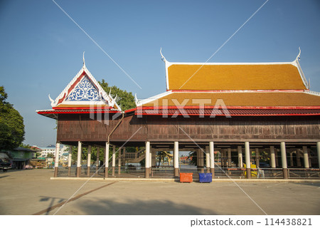 THAILAND AYUTTHAYA WAT BANG KACHA THAILAND AYUTTHAYA WAT BANG KACHA 114438821