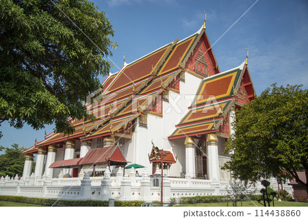 THAILAND AYUTTHAYA WAT MONGKHON BOPHIT 114438860