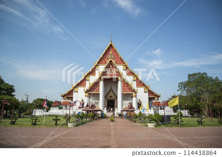 THAILAND AYUTTHAYA WAT MONGKHON BOPHIT 114438864