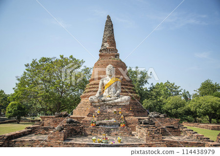 THAILAND AYUTTHAYA WAT WORACHETTHARAM 114438979