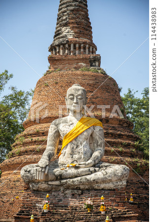 THAILAND AYUTTHAYA WAT WORACHETTHARAM 114438983