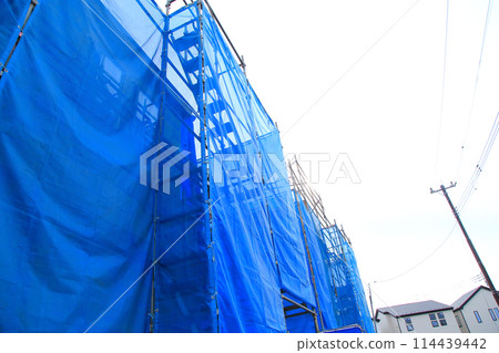Construction site net and construction site 114439442