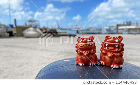 Ishigaki Island scenery and Shisa Ishigaki Port Remote Island Terminal 114440458