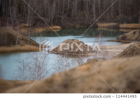 river, landscape, lake 114441493
