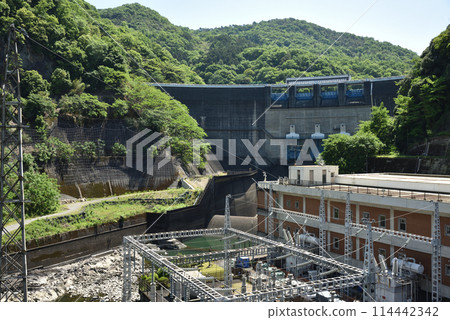 Amagase Dam and Amagase Power Station Amagase Dam and Amagase Power Station 114442342