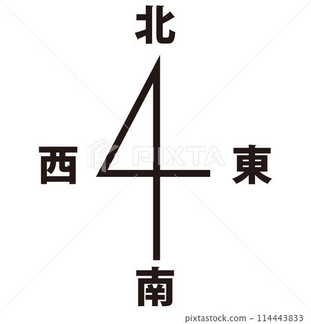 Orientation mark 114443833