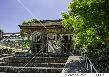 Honzanji Temple, Niomon Gate, Misaki Town, Okayama Prefecture 114444345