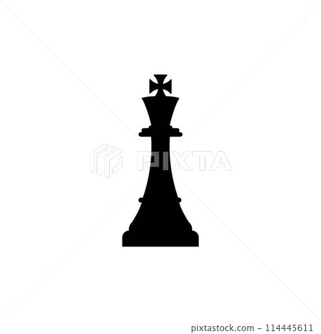 king chess icon king chess icon 114445611