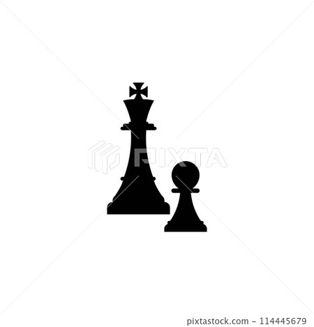 chess icon 114445679