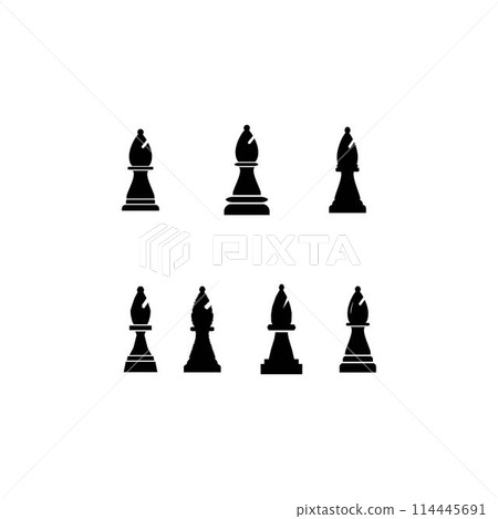 chess icon 114445691