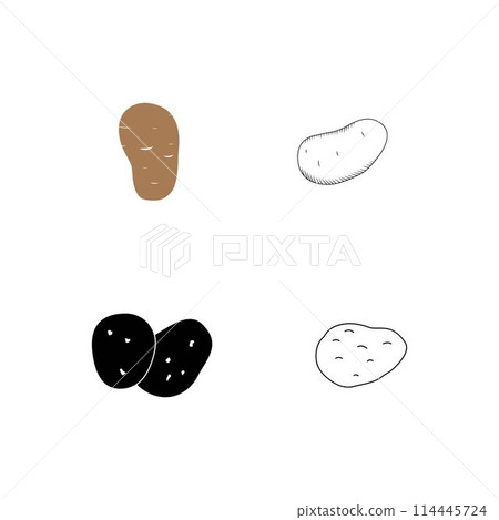 potato logo 114445724