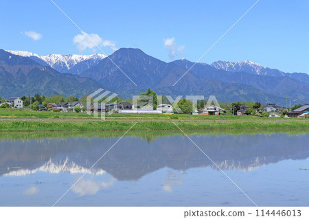 Azumino and the Northern Alps in May Azumino and the Northern Alps in May 114446013