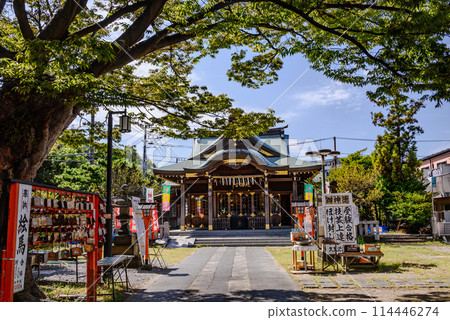 Panoramic view of Kurihama Tenjin Shrine Panoramic view of Kurihama Tenjin Shrine 114446274