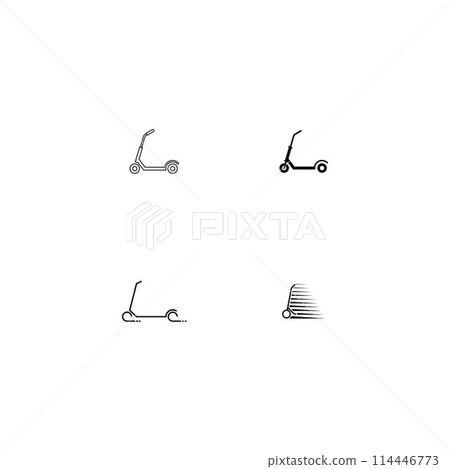 scooter icon 114446773