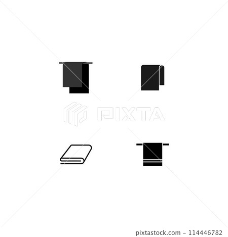 towel icon towel icon 114446782