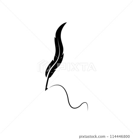 feather pen feather pen 114446800