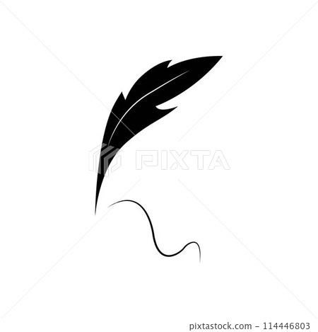 feather pen 114446803