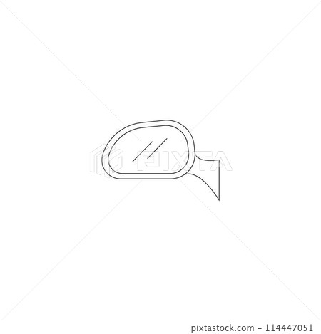 rear view mirror icon rear view mirror icon 114447051