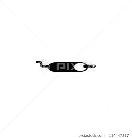 car exhaust icon 114447217