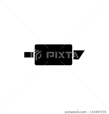 car exhaust icon 114447235