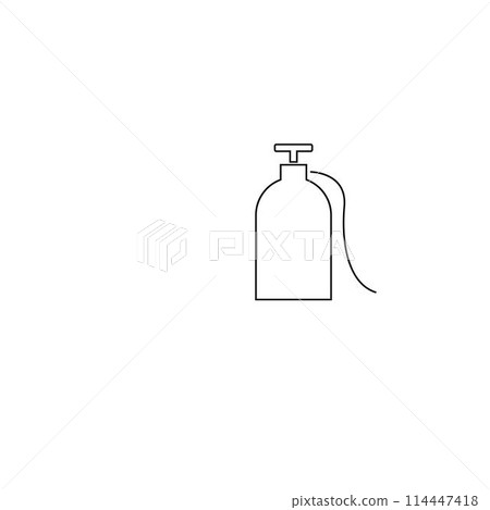 Oxygen Cylinder icon Oxygen Cylinder icon 114447418