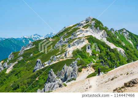 夏季攀登燕岳（燕岳-燕山山頂） 114447466