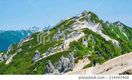 夏季攀登燕岳（燕岳-燕山山頂） 114447468