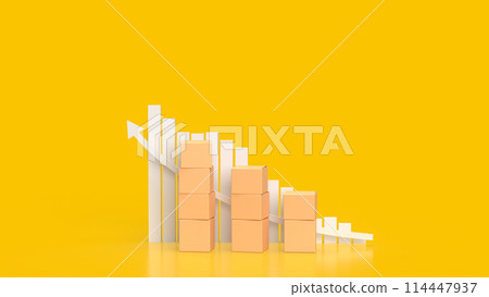 The cardboard box for shipping or cargo concept 3d rendering. 114447937