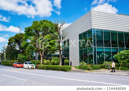 東京澀谷區新綠代官山T-SITE附近的風景 東京澀谷區新綠代官山T-SITE附近的風景 114448089