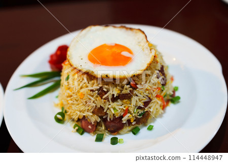 Sri Lankan fried rice Sri Lankan fried rice 114448947