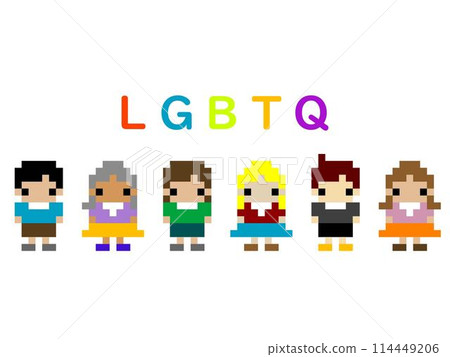 Bright and fun LGBTQ 114449206