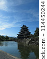 松本城堡和藍天 114450244