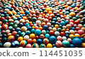 Colorful chocolate 114451035