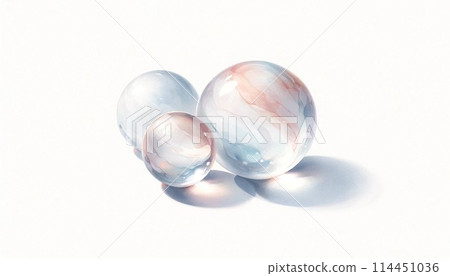 白色背景上的肥皂泡 白色背景上的肥皂泡 114451036