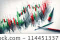 Forex chart drawn with paint 114451337