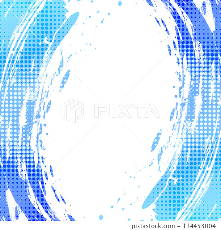 Blue Gradient Brush Texture Background with Halftone Effect. Vibrant Sport Background with Grunge Style Blue Gradient Brush Texture Background with Halftone Effect. Vibrant Sport Background with Grunge Style 114453004