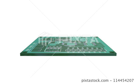 真實且準確創建的佈線軌道圖像，可用於解釋印刷電路板 114454207