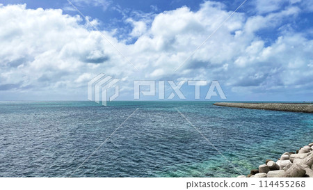 石垣島南濱町綠地公園美麗的大海 石垣島南濱町綠地公園美麗的大海 114455268