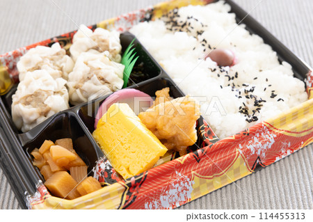 美味的烤午餐 114455313