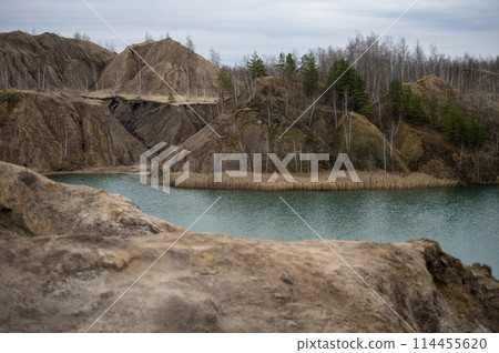 landscape, lake, coast 114455620
