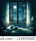 Starry sky and slumber 114455685