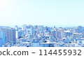 木更津市街景（插畫風格） 114455932