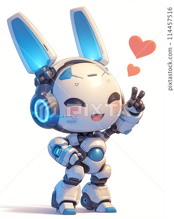 可愛的機器人赤壁人物AI 114457516