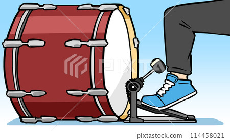 鼓腳踏板背景 1 114458021