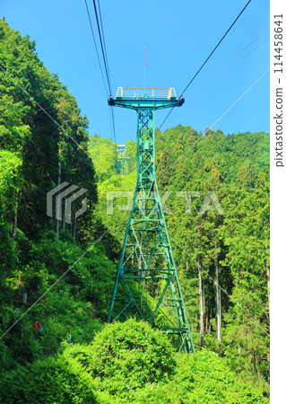 [Nara Prefecture] Katsuragiyama Ropeway on a clear day 114458641
