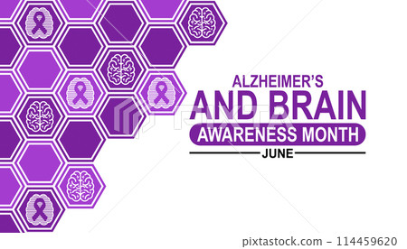 Alzheimer's And Brain awareness Month 114459620