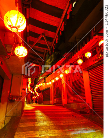 Jiufen Old Street at night, Taiwan 114460322